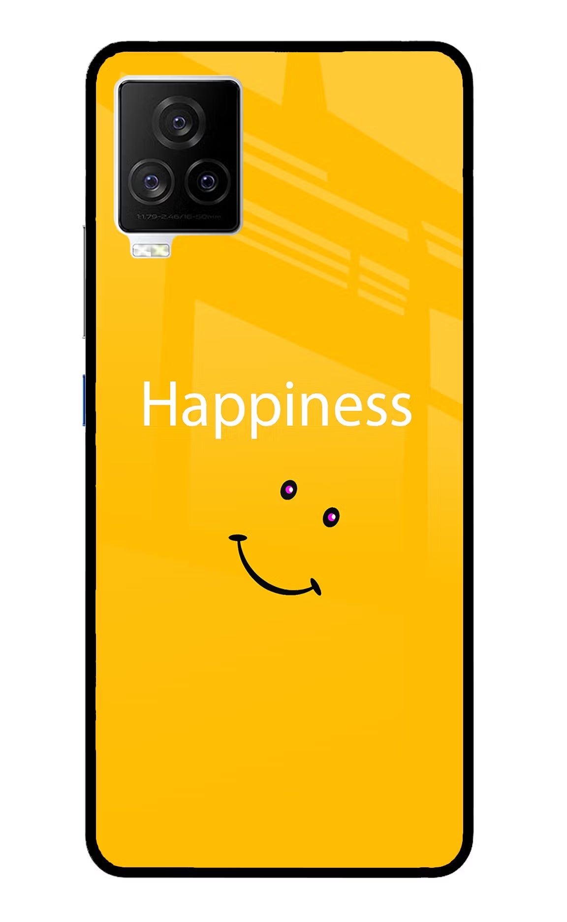 Happiness With Smiley iQOO 7 Legend 5G Glass Case