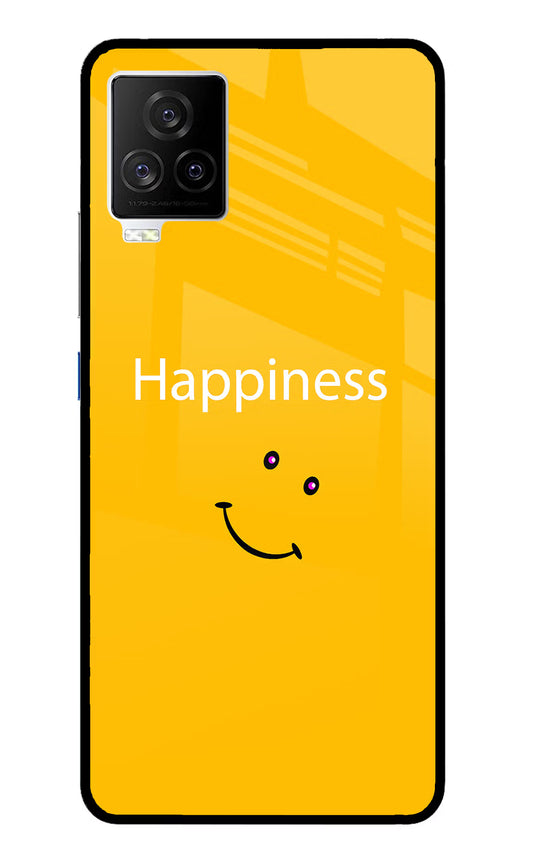 Happiness With Smiley iQOO 7 Legend 5G Glass Case