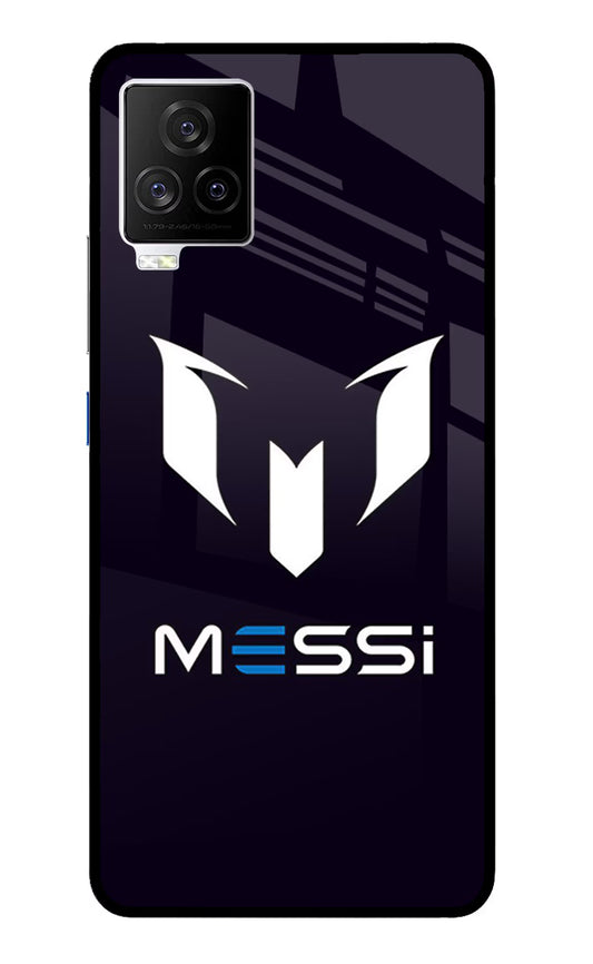 Messi Logo iQOO 7 Legend 5G Glass Case