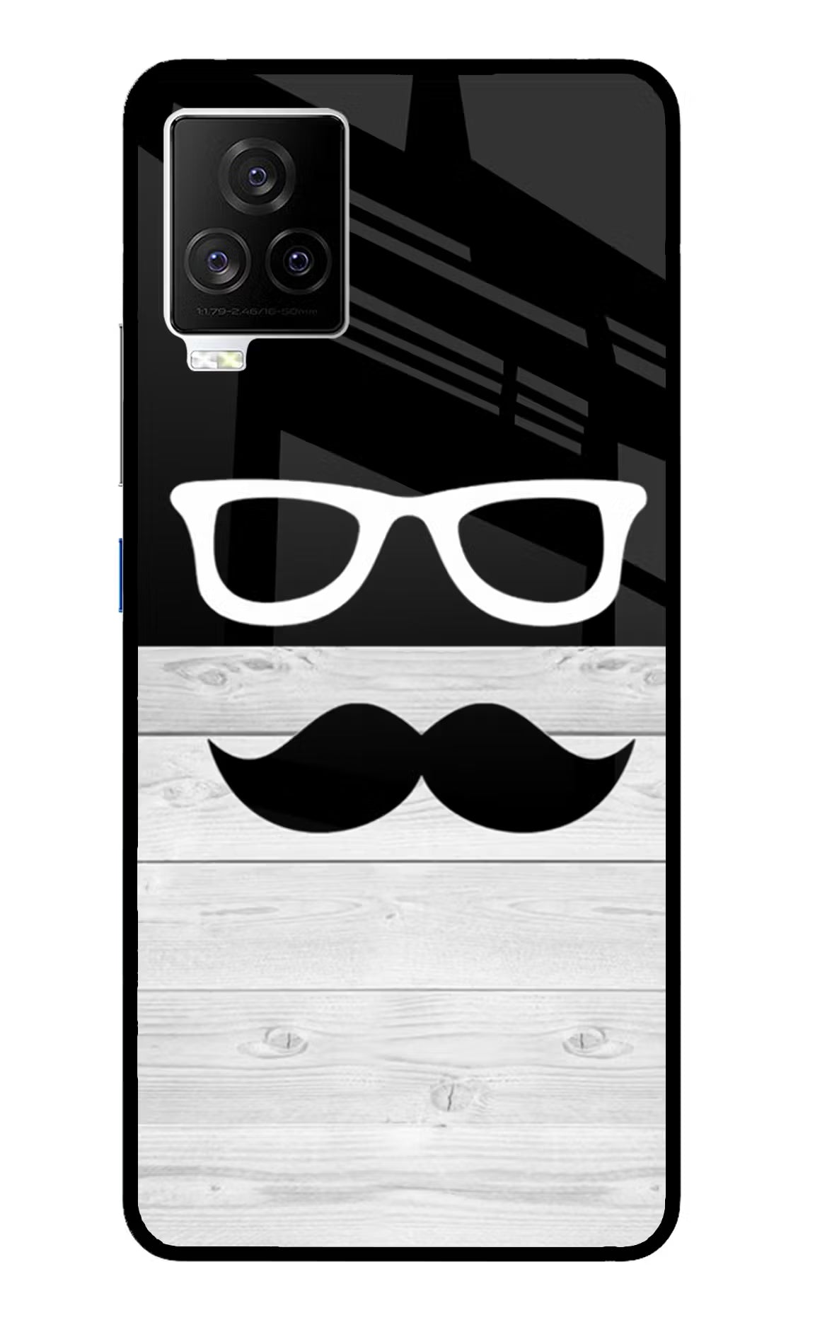 Mustache iQOO 7 Legend 5G Glass Case