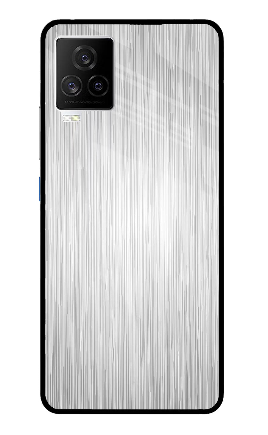 Wooden Grey Texture iQOO 7 Legend 5G Back Cover, Glass case