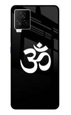 Om iQOO 7 Legend 5G Glass Case Back Cover by Casekaro