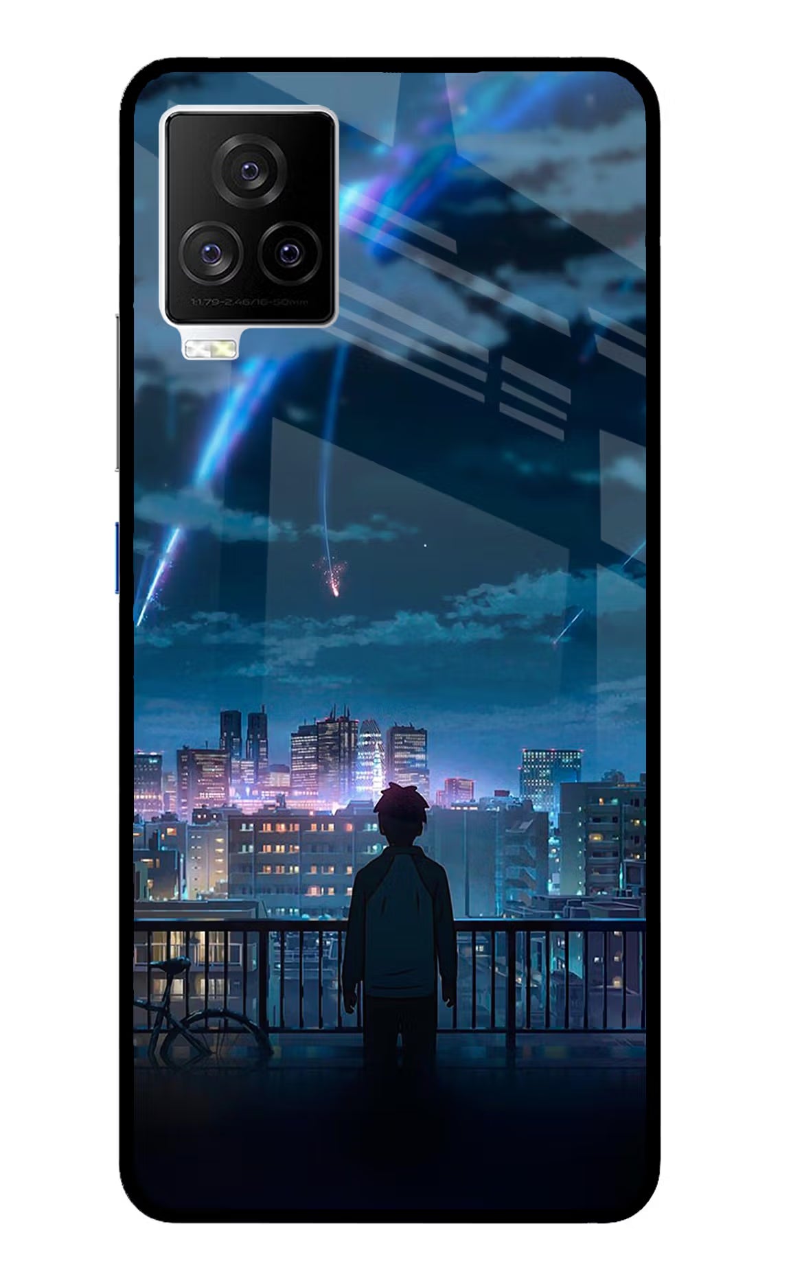 Anime iQOO 7 Legend 5G Glass Case Back Cover by Casekaro