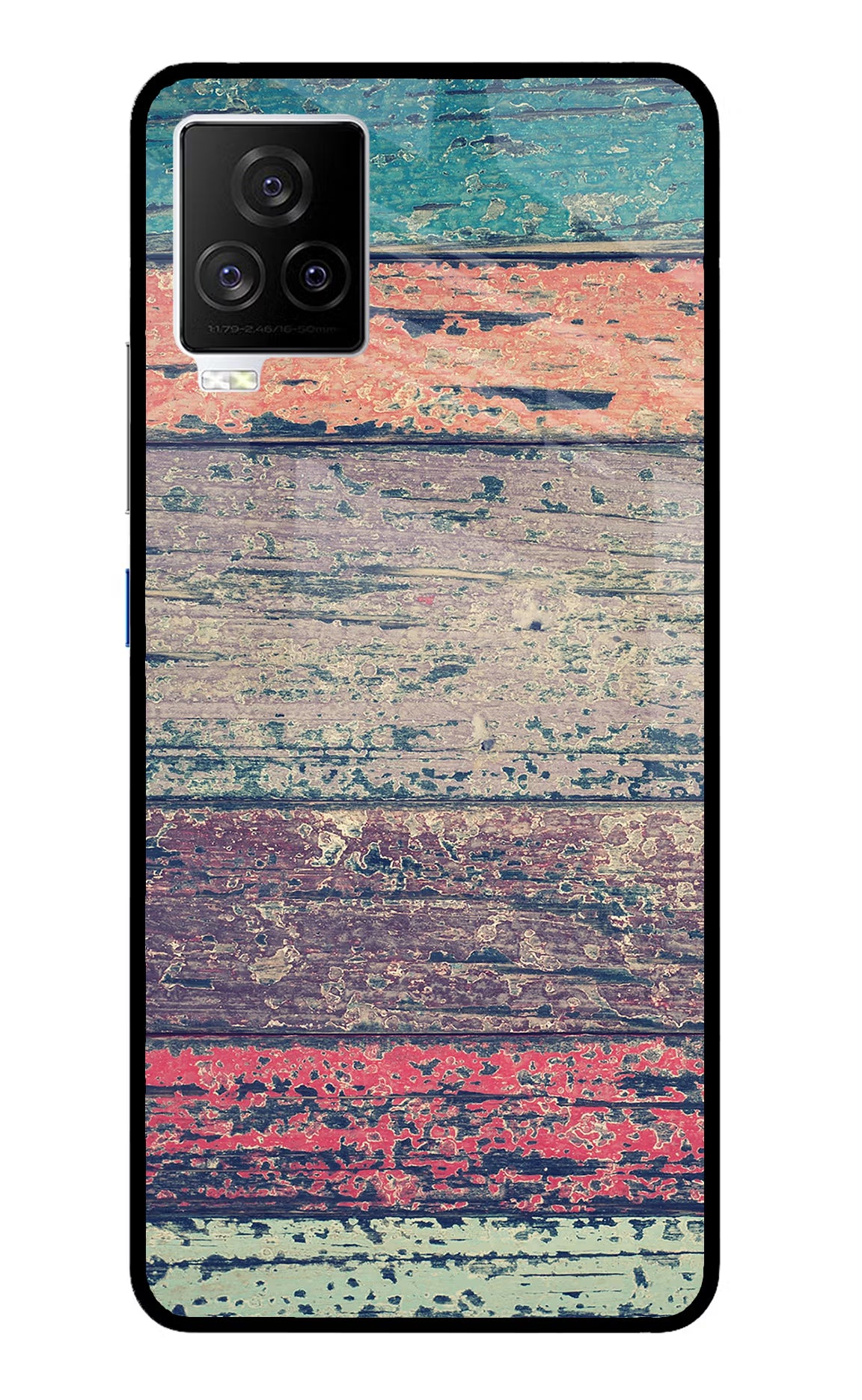 Colourful Wall iQOO 7 Legend 5G Glass Case Back Cover by Casekaro