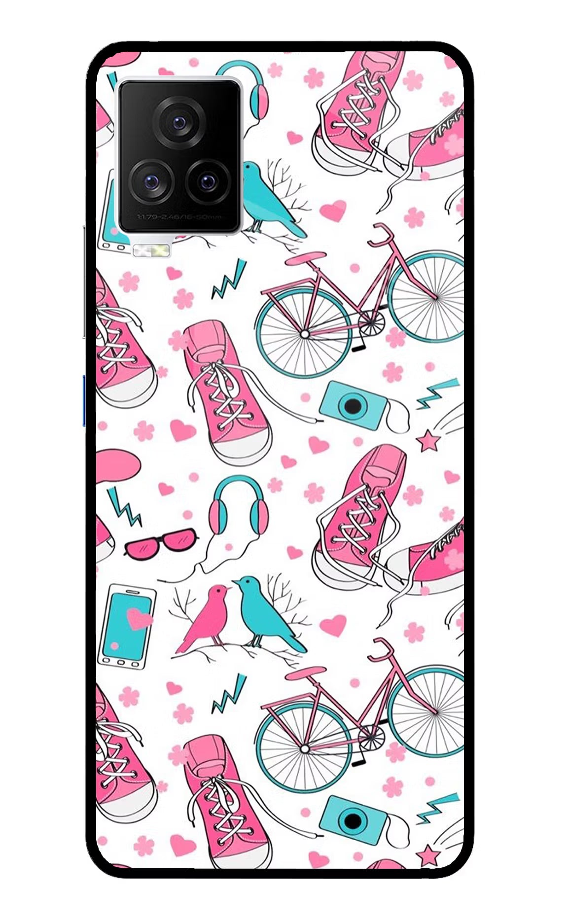 Artwork iQOO 7 Legend 5G Glass Case Back Cover by Casekaro