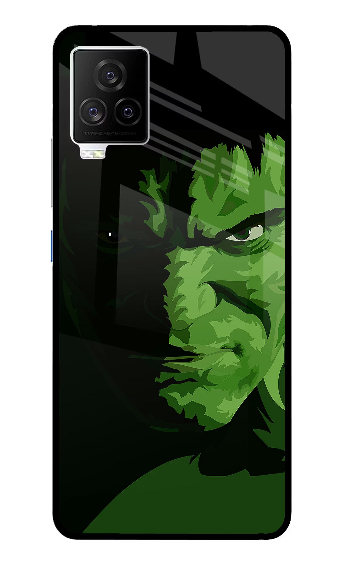 HULK iQOO 7 Legend 5G Glass Case Back Cover by Casekaro