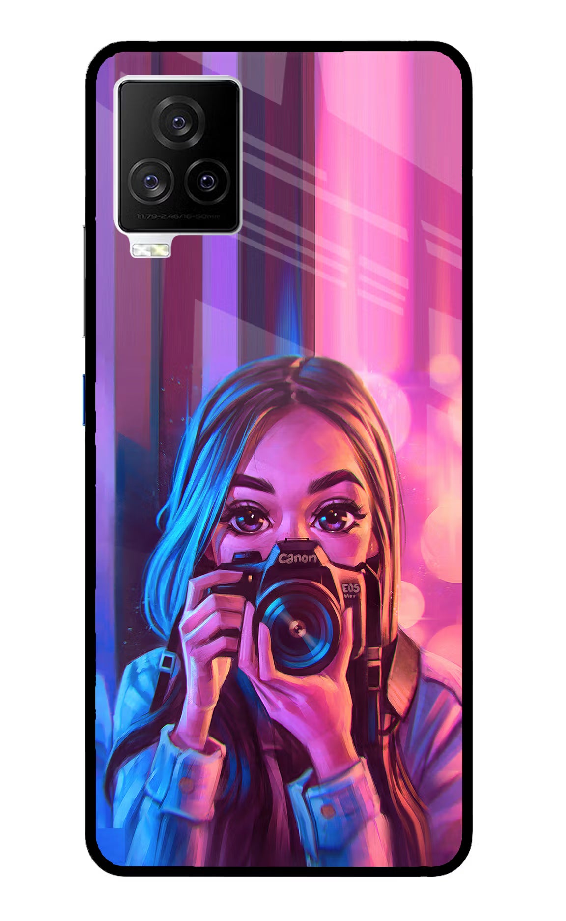 Girl Photographer iQOO 7 Legend 5G Glass Case