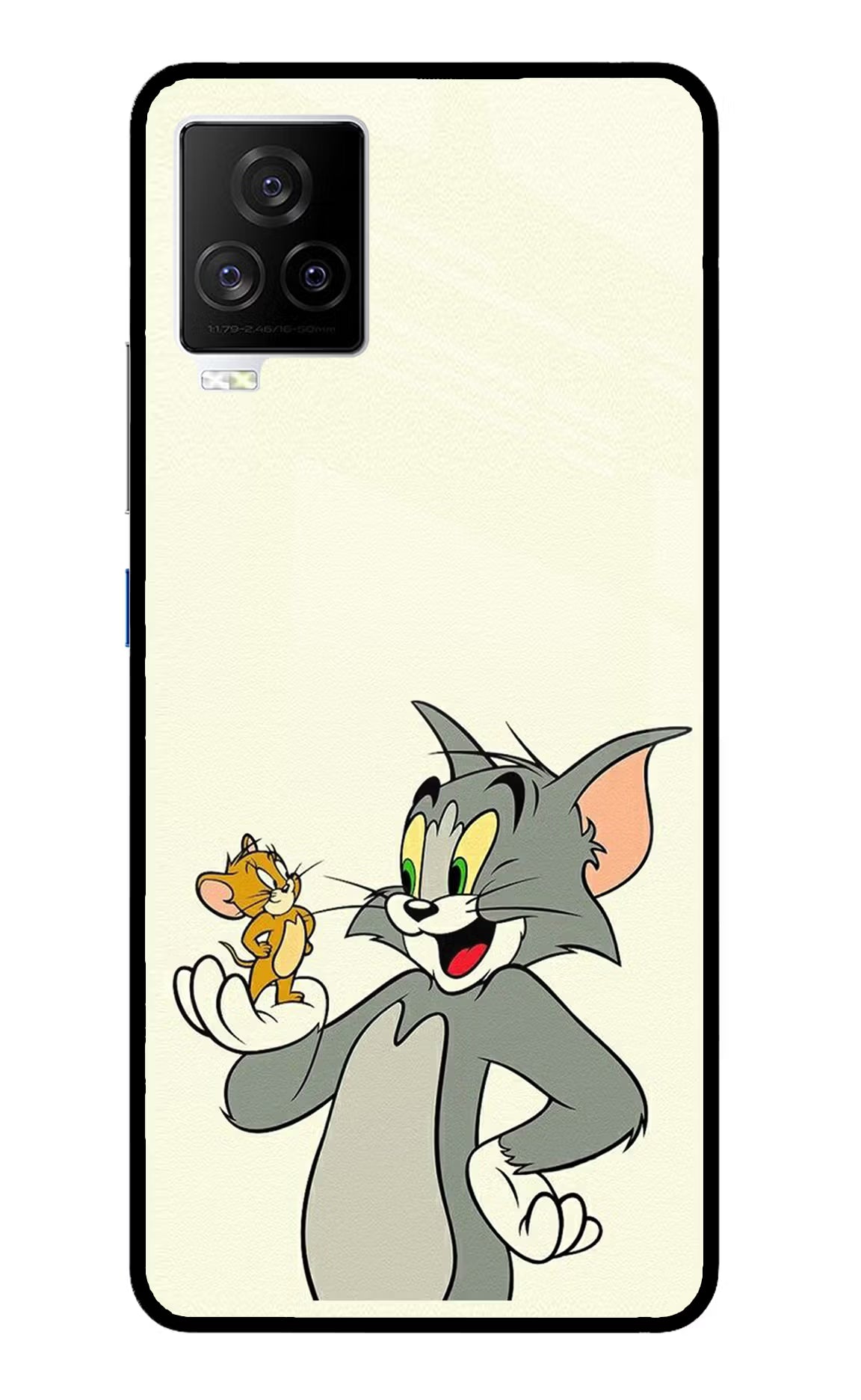 Tom & Jerry iQOO 7 Legend 5G Glass Case Back Cover by Casekaro