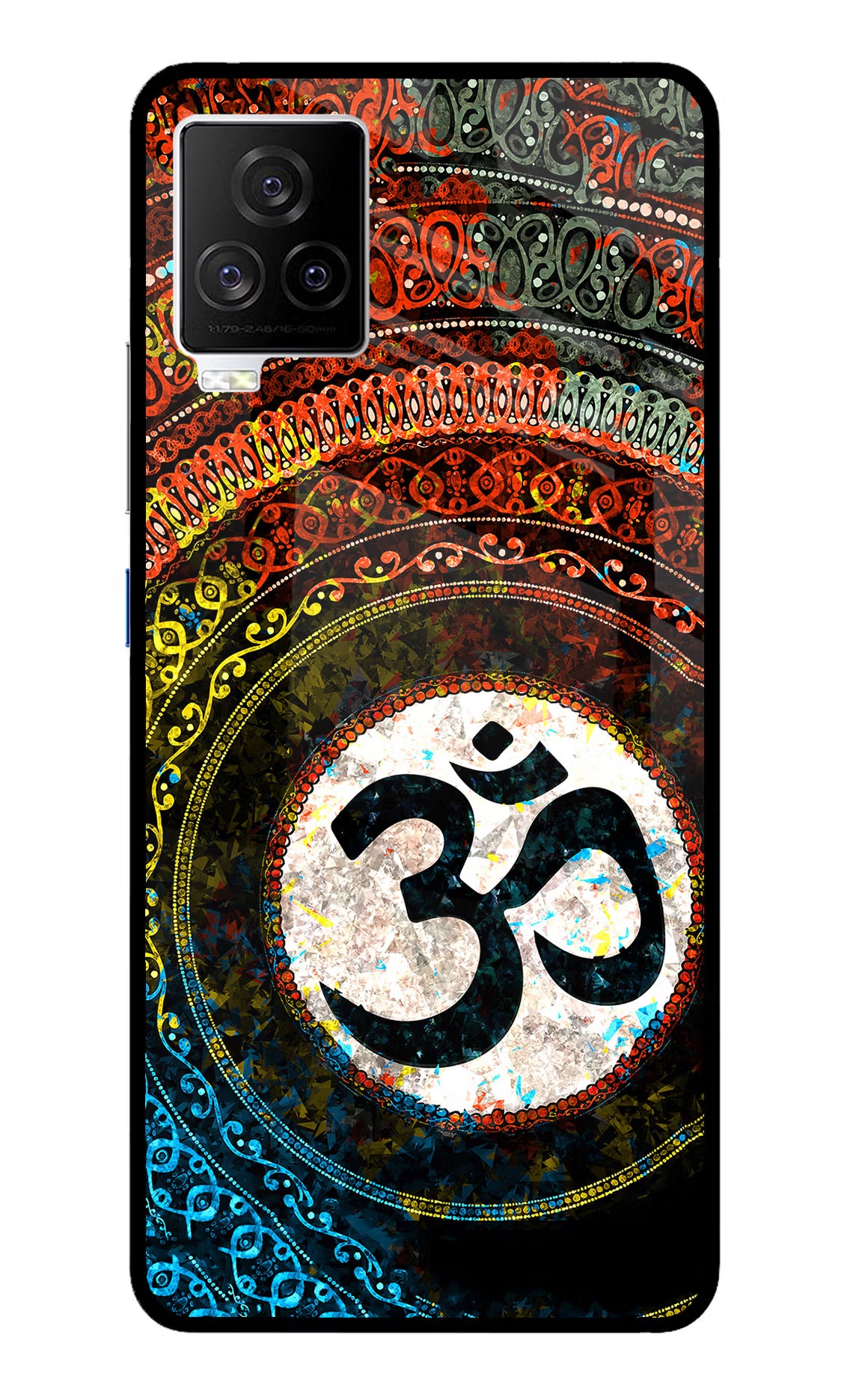 Om Cultural iQOO 7 Legend 5G Glass Case