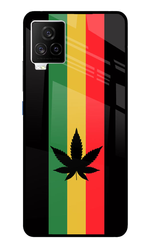 Weed Flag iQOO 7 Legend 5G Glass Case
