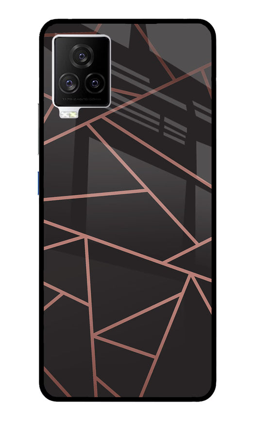 Geometric Pattern iQOO 7 Legend 5G Glass Case
