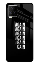 Again Again Gain iQOO 7 Legend 5G Glass Case