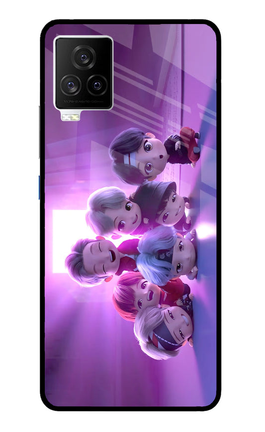 BTS Chibi iQOO 7 Legend 5G Glass Case