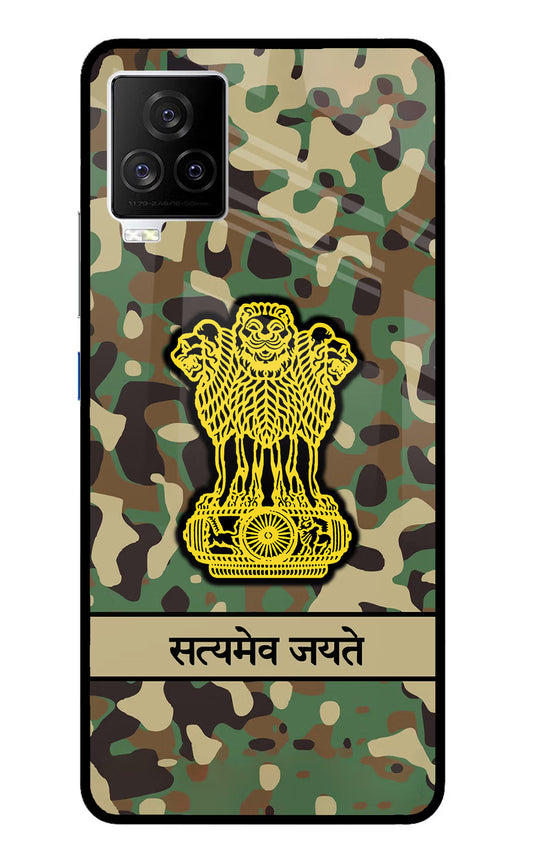 Satyamev Jayate Army iQOO 7 Legend 5G Glass Case