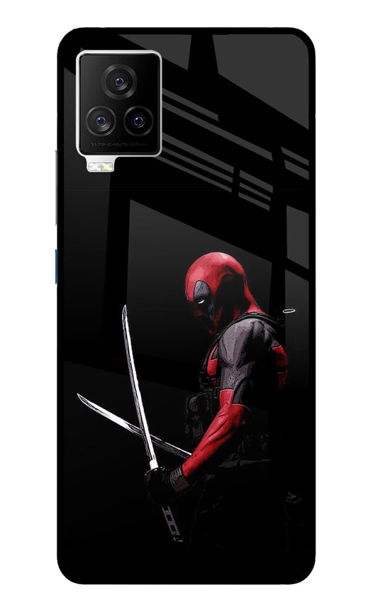 Deadpool iQOO 7 Legend 5G Glass Case