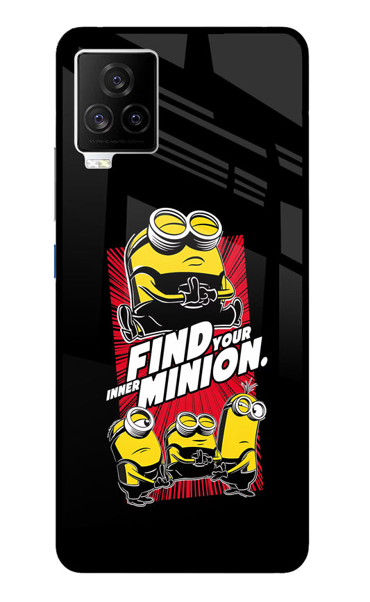 Find your inner Minion iQOO 7 Legend 5G Glass Case