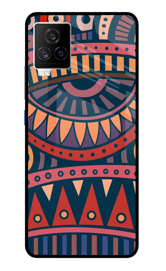 African Culture Design iQOO 7 Legend 5G Glass Case