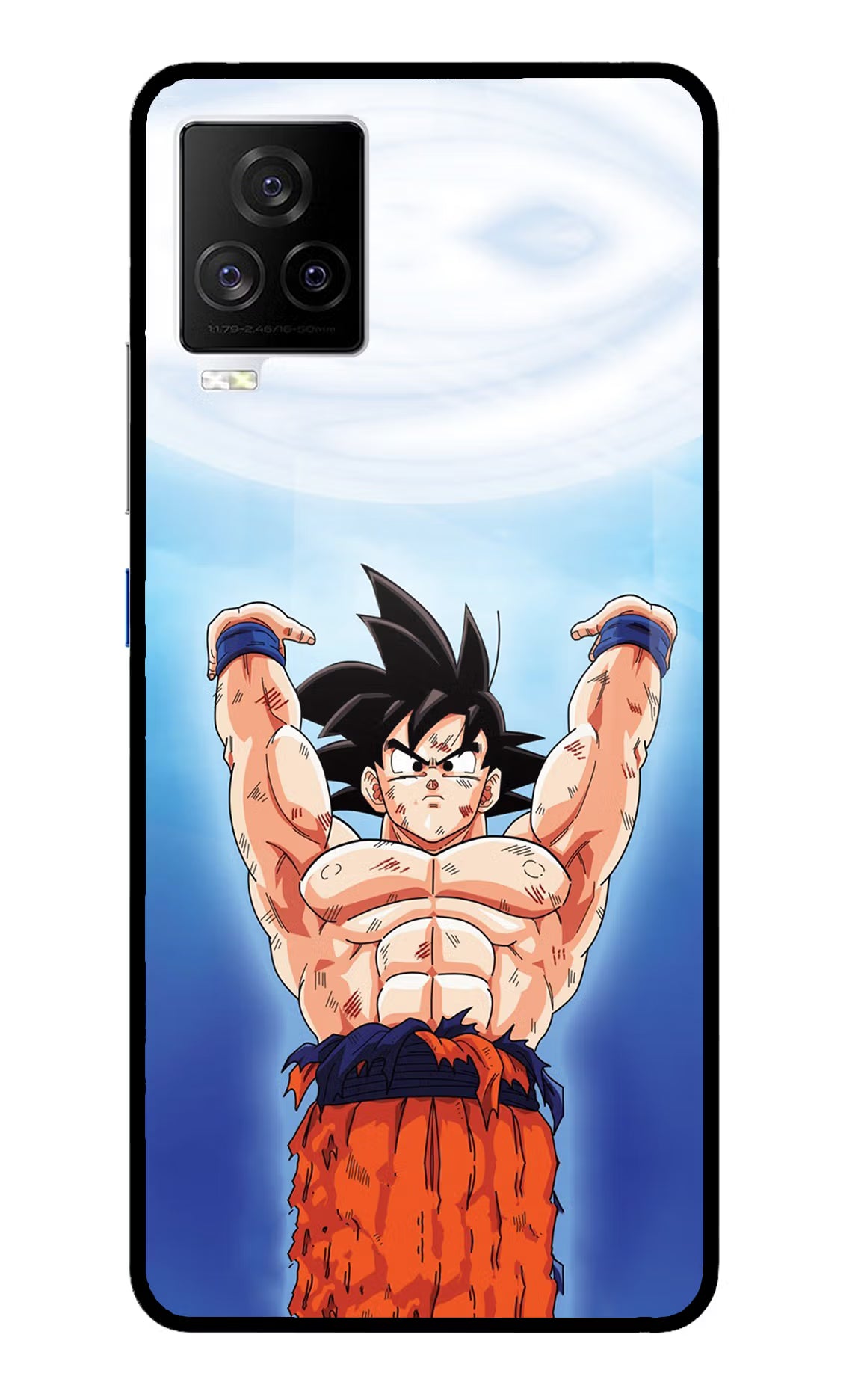 Goku Power iQOO 7 Legend 5G Glass Case