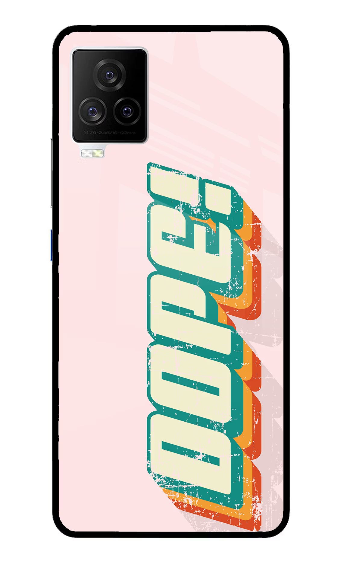 Dope iQOO 7 Legend 5G Glass Case Back Cover by Casekaro