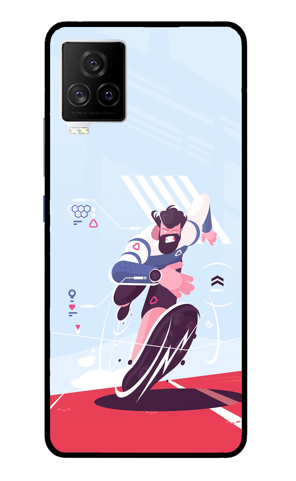 Run Pro iQOO 7 Legend 5G Glass Case