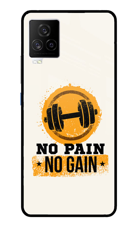 No Pain No Gain iQOO 7 Legend 5G Glass Case