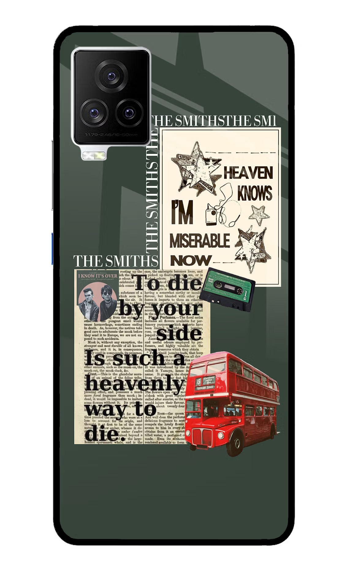 The Smiths iQOO 7 Legend 5G Glass Case Back Cover by Casekaro