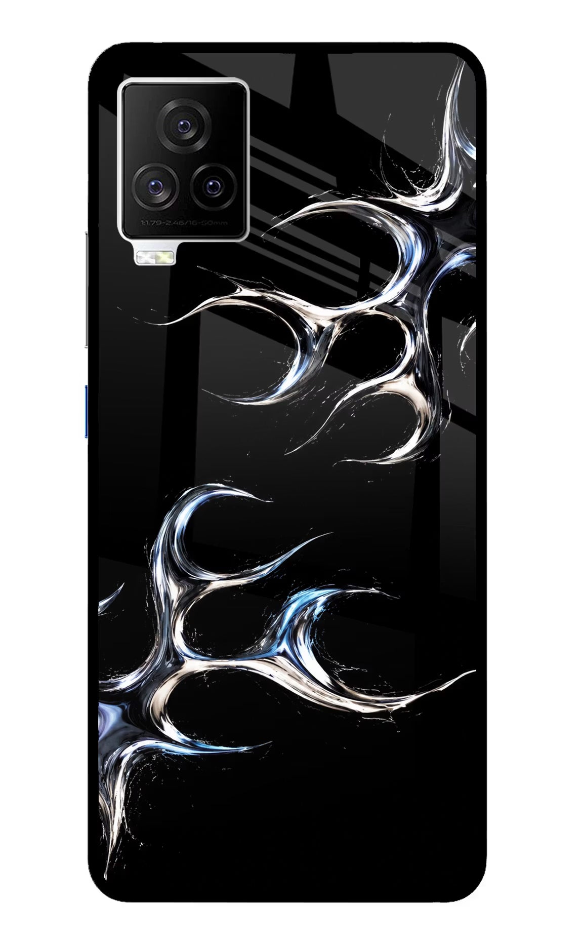 Chrome Tribal iQOO 7 Legend 5G Glass Case Back Cover by Casekaro