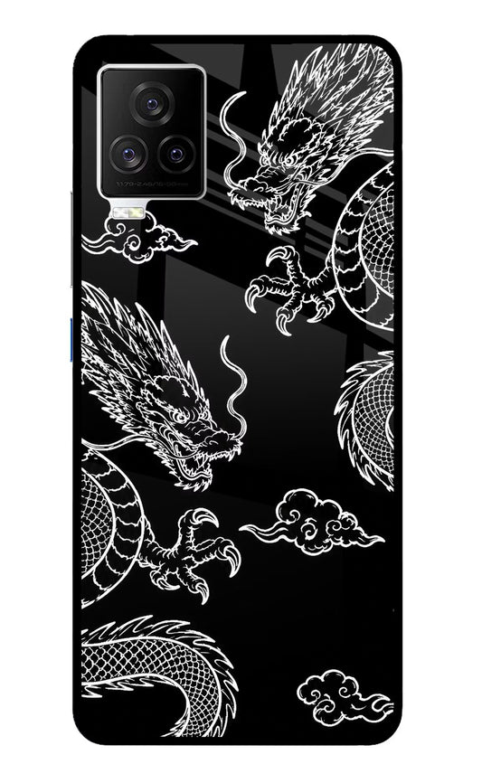 Twin Dragons iQOO 7 Legend 5G Glass Case