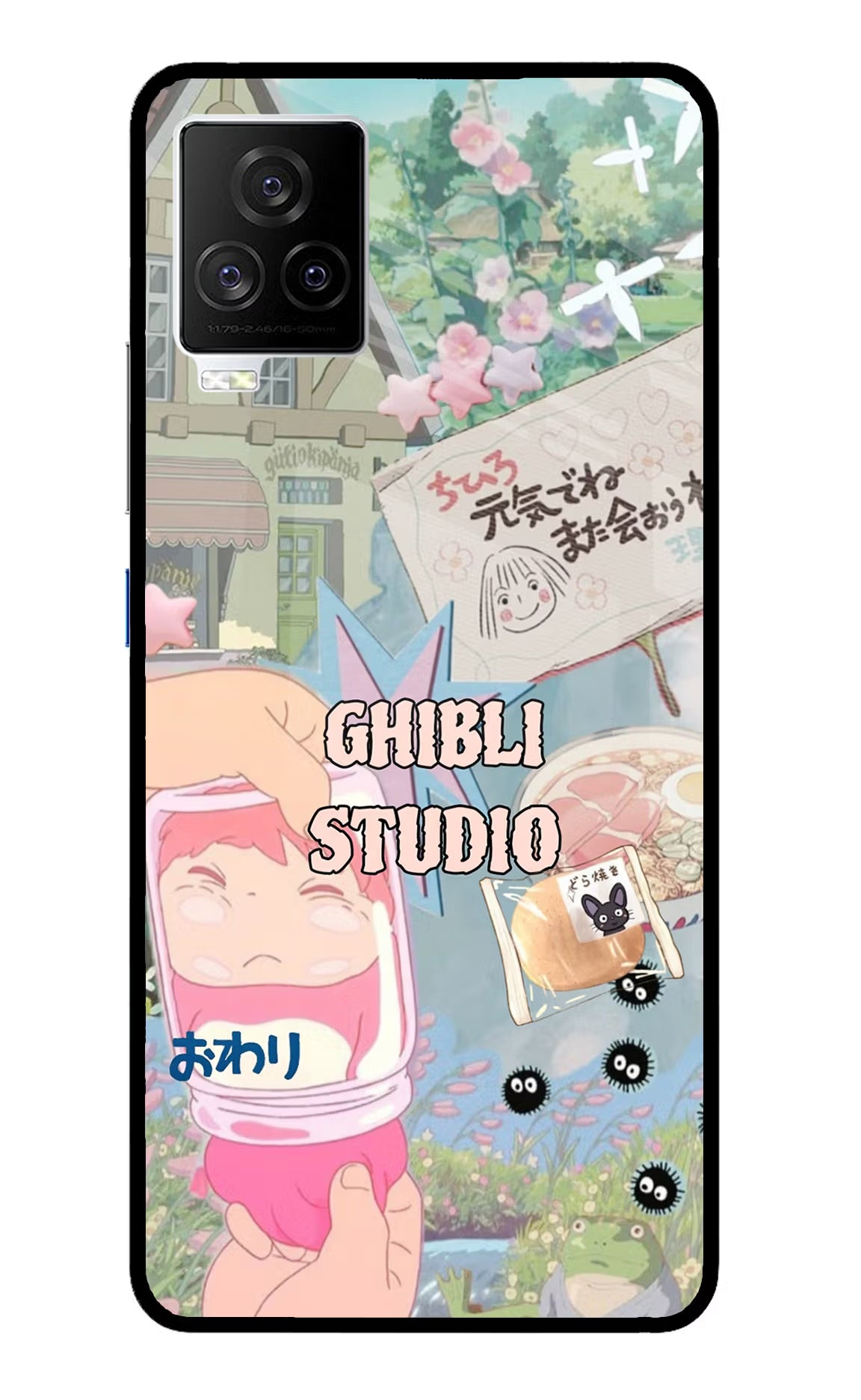 Studio Ghibli iQOO 7 Legend 5G Glass Case