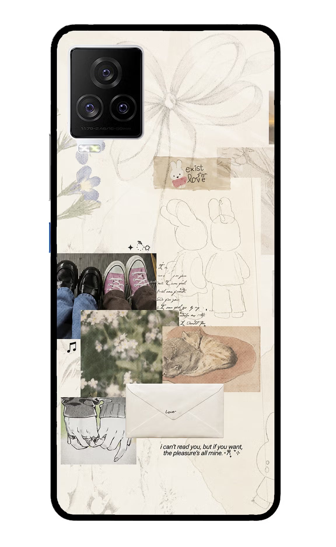 Soft Aesthetic iQOO 7 Legend 5G Glass Case