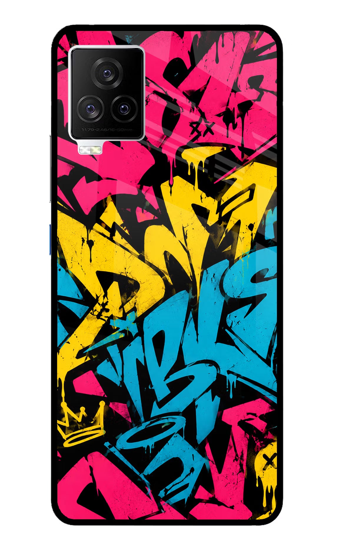 Graffiti Vibe iQOO 7 Legend 5G Glass Case