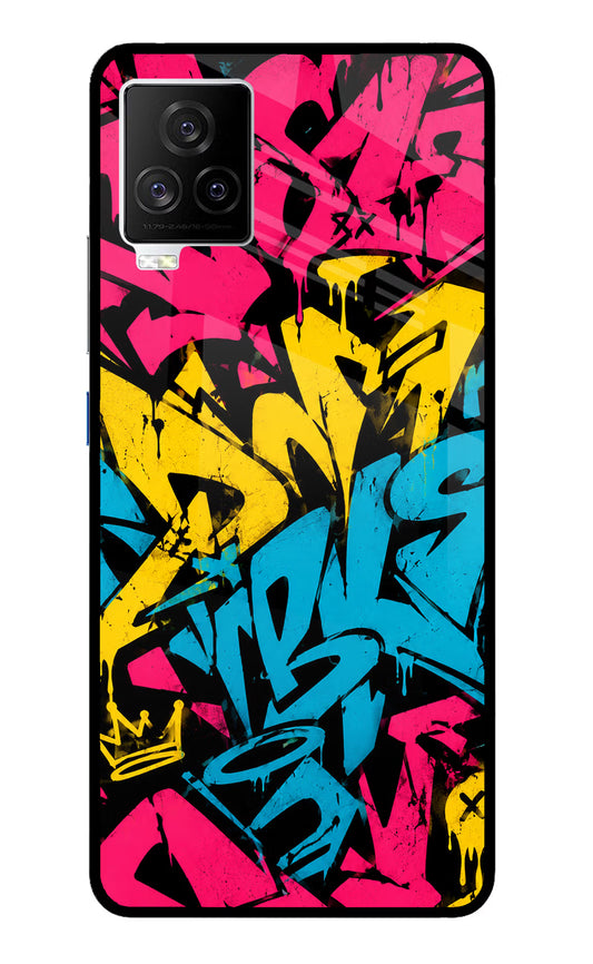 Graffiti Vibe iQOO 7 Legend 5G Glass Case