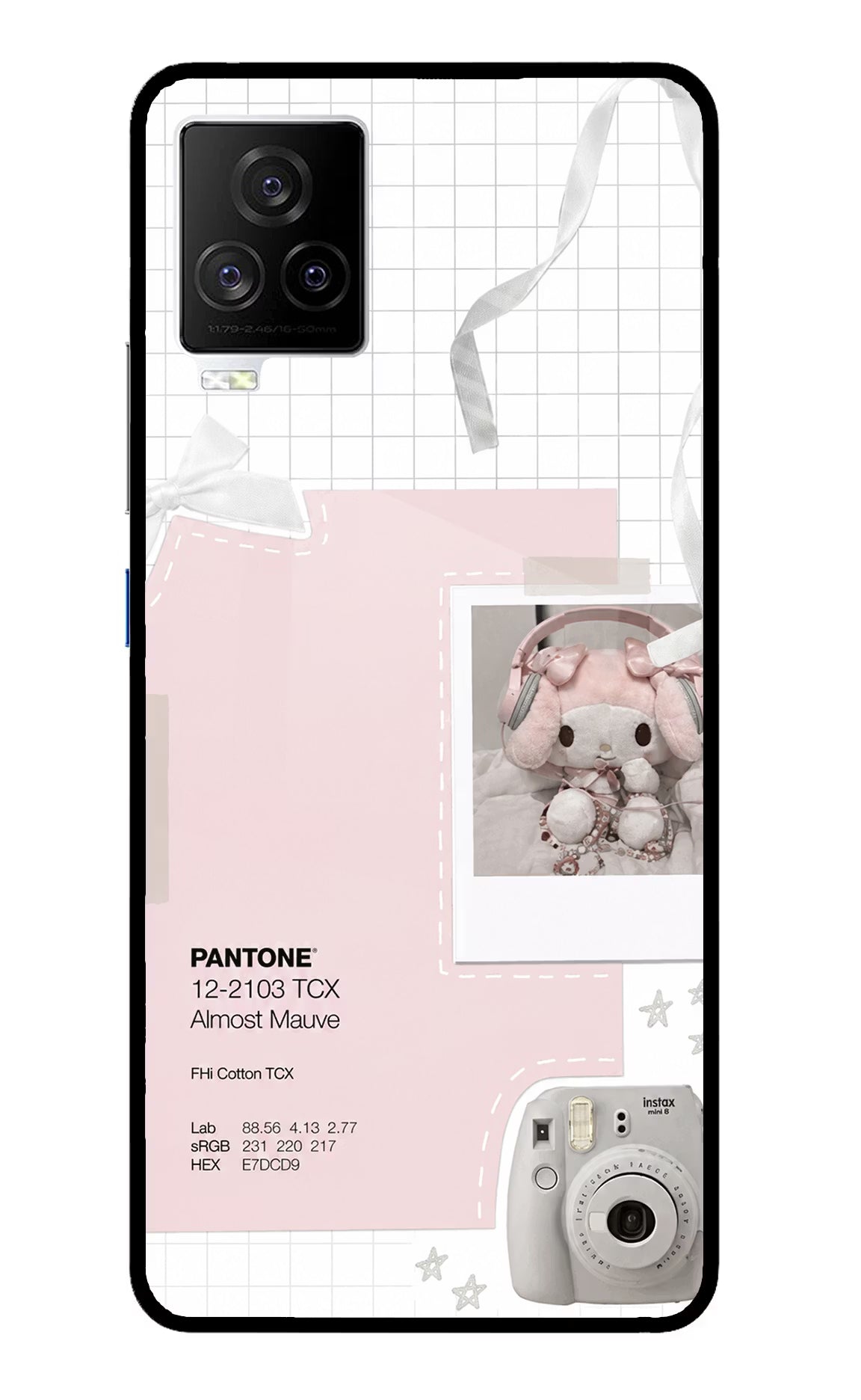 Pantone Asthetic iQOO 7 Legend 5G Glass Case