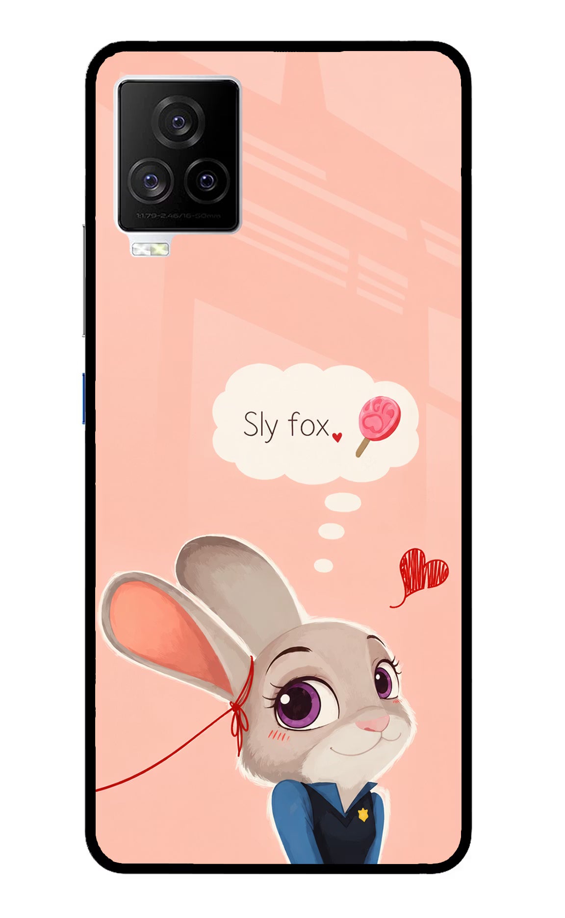 Judy Charm iQOO 7 Legend 5G Glass Case