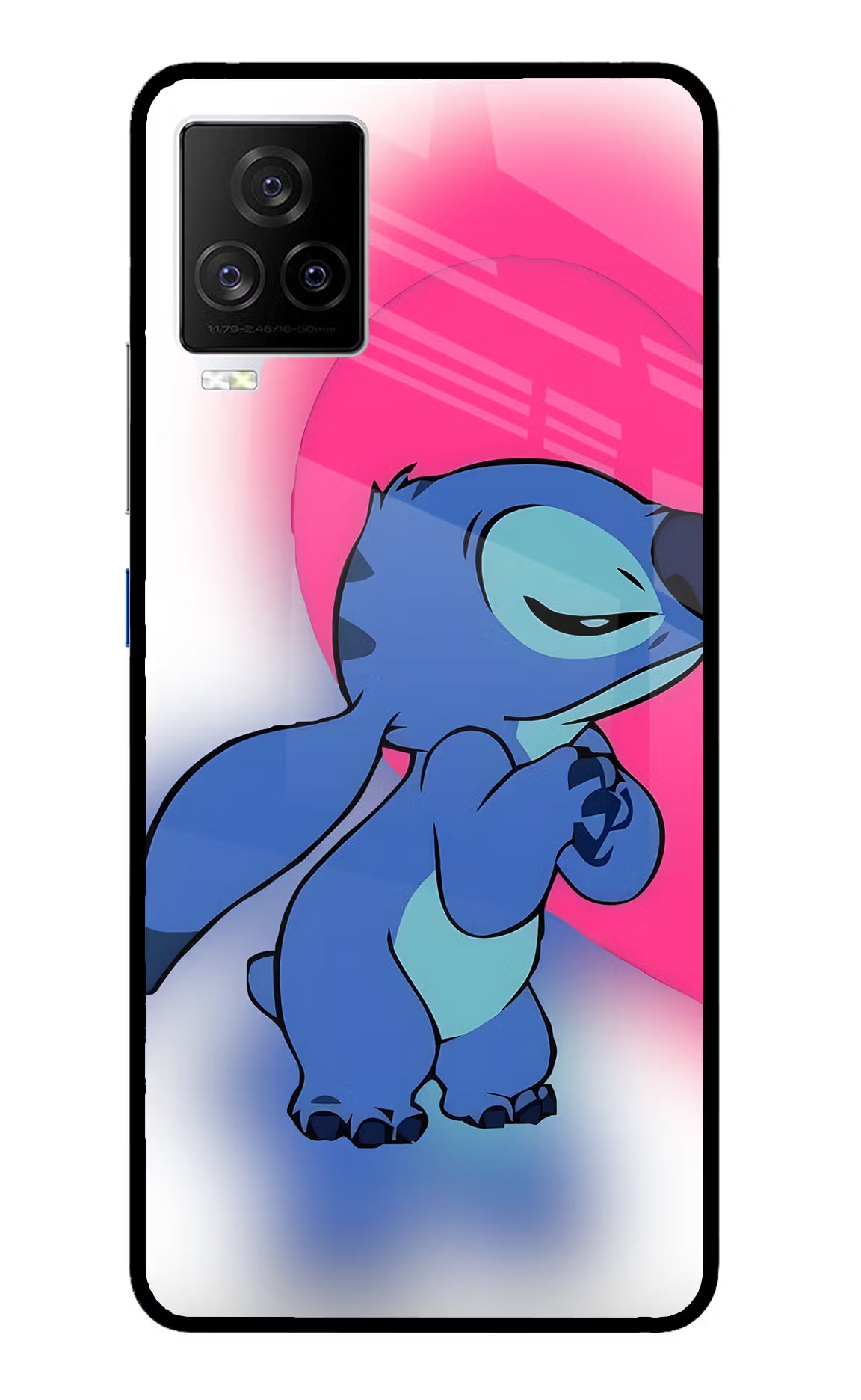 Stitch Hug iQOO 7 Legend 5G Glass Case