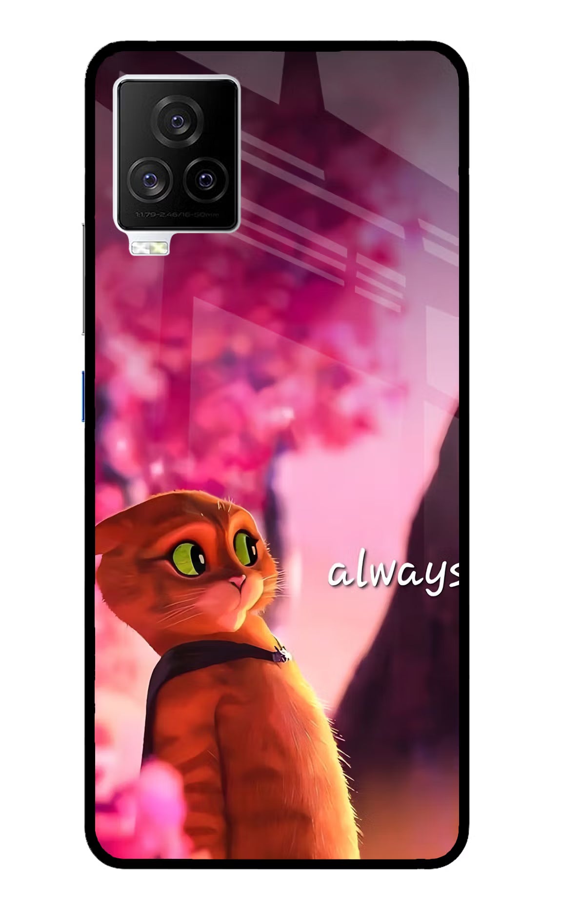 Always Cat iQOO 7 Legend 5G Glass Case