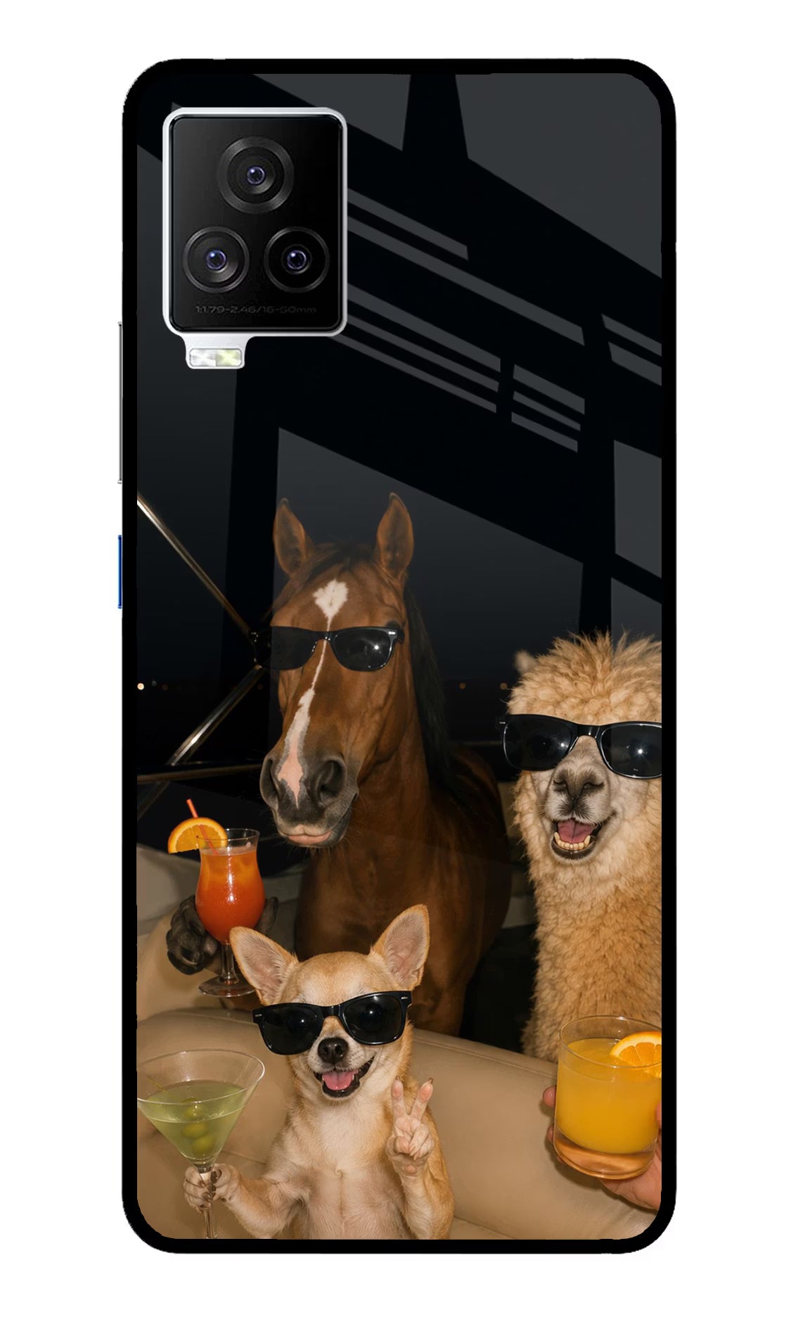 Party Squad iQOO 7 Legend 5G Glass Case