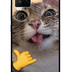 Silly Cat Call iQOO 7 Legend 5G Glass Case