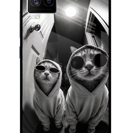 Hood Cats iQOO 7 Legend 5G Glass Case