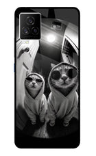 Hood Cats iQOO 7 Legend 5G Glass Case
