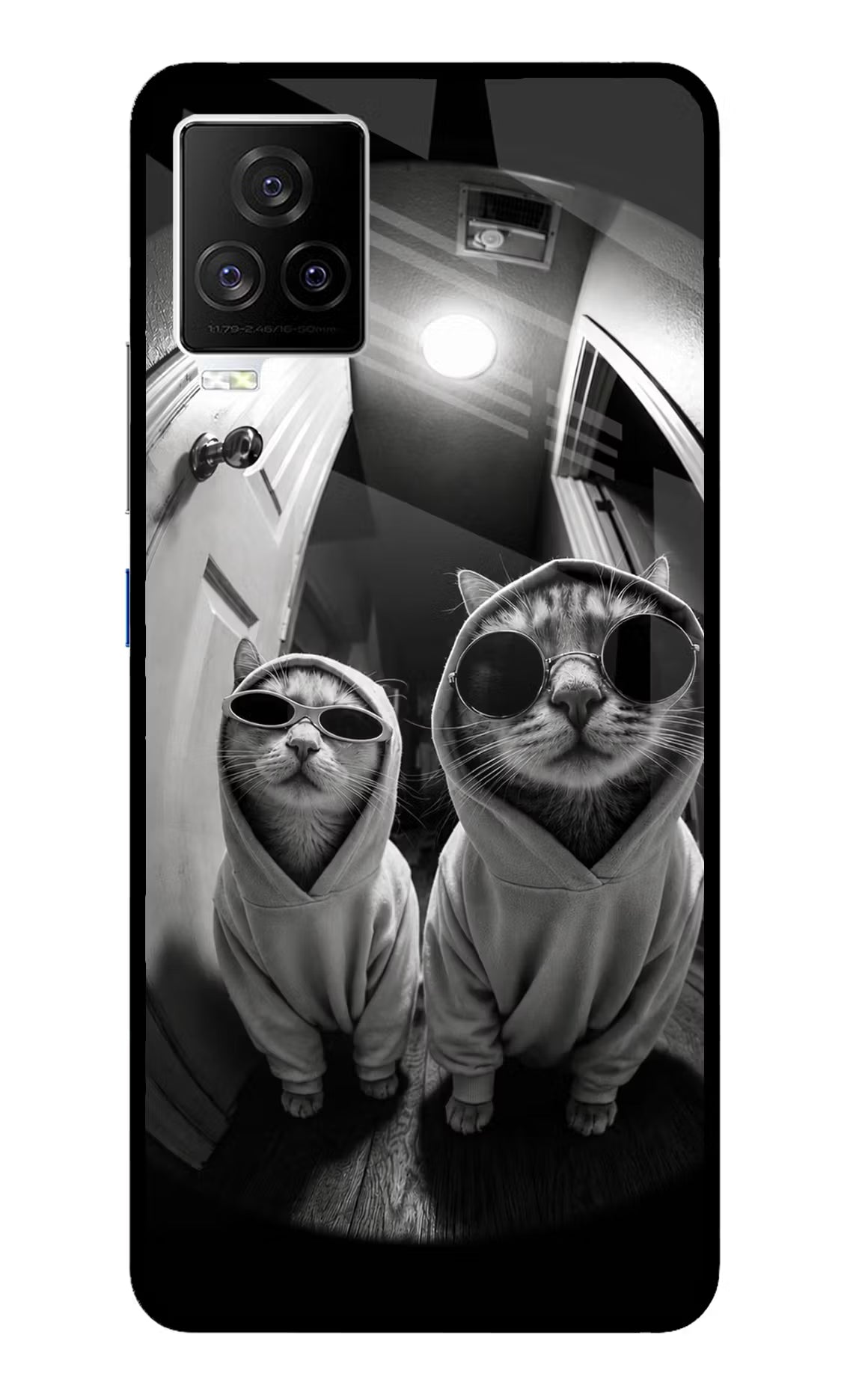 Hood Cats iQOO 7 Legend 5G Glass Case