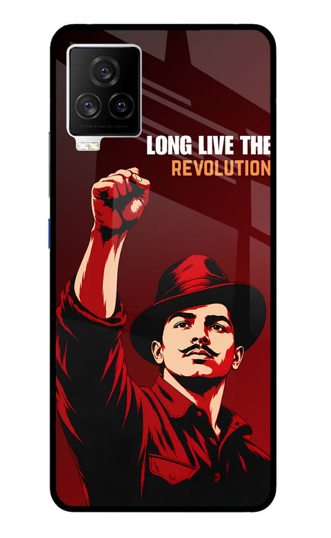 Bhagat Singh Revolution iQOO 7 Legend 5G Glass Case