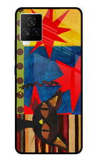 Pop Cat iQOO 7 Legend 5G Glass Case