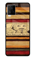 Vinyl Stripes iQOO 7 Legend 5G Glass Case