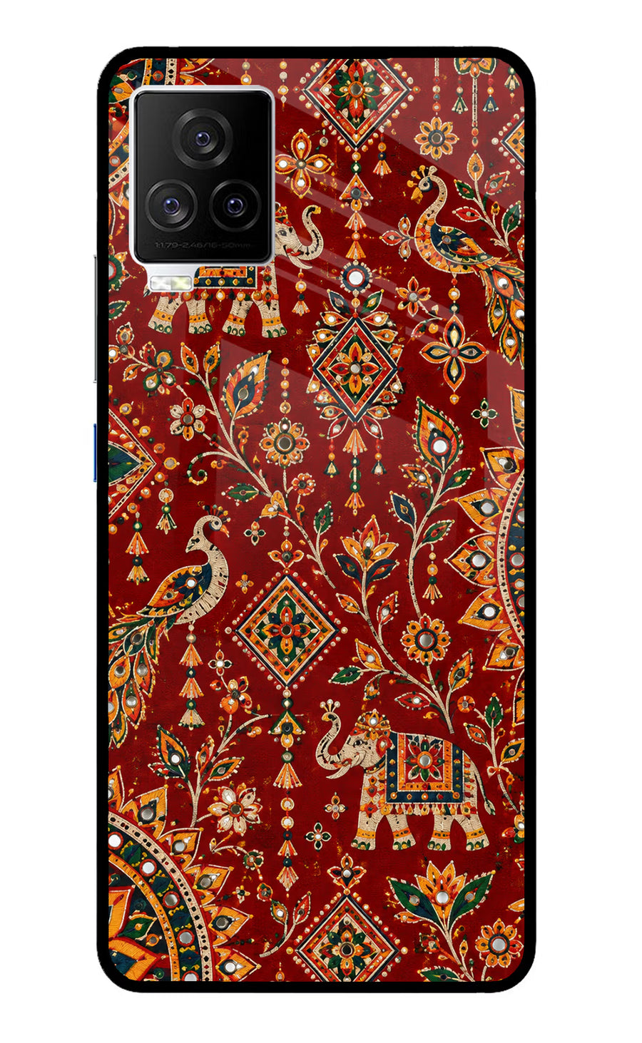 Laal Riwaaz iQOO 7 Legend 5G Back Cover, Glass case