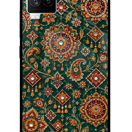 Green Pataka iQOO 7 Legend 5G Glass Case