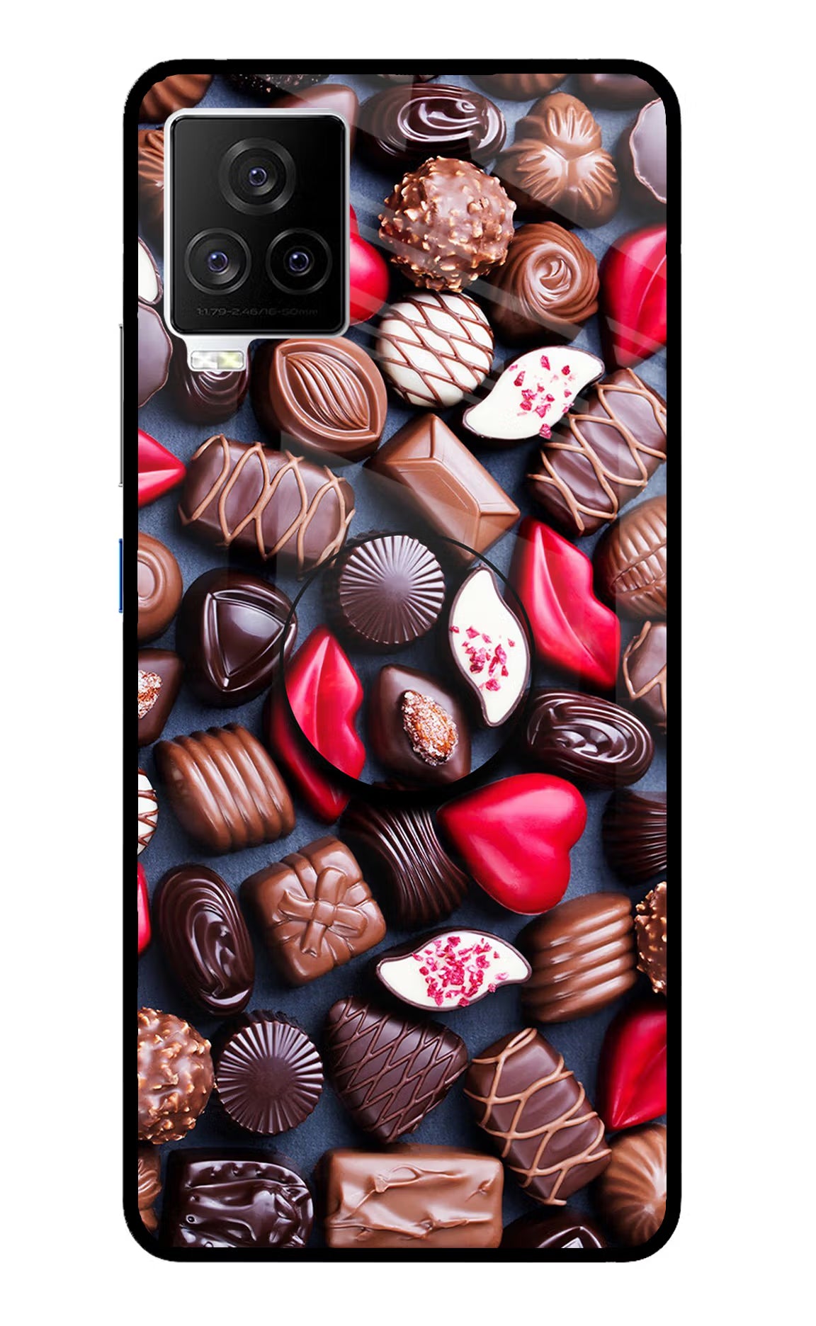 Chocolates iQOO 7 Legend 5G Pop Case by Casekaro