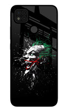 Joker Poco C31 Glass Case Back Cover by Casekaro