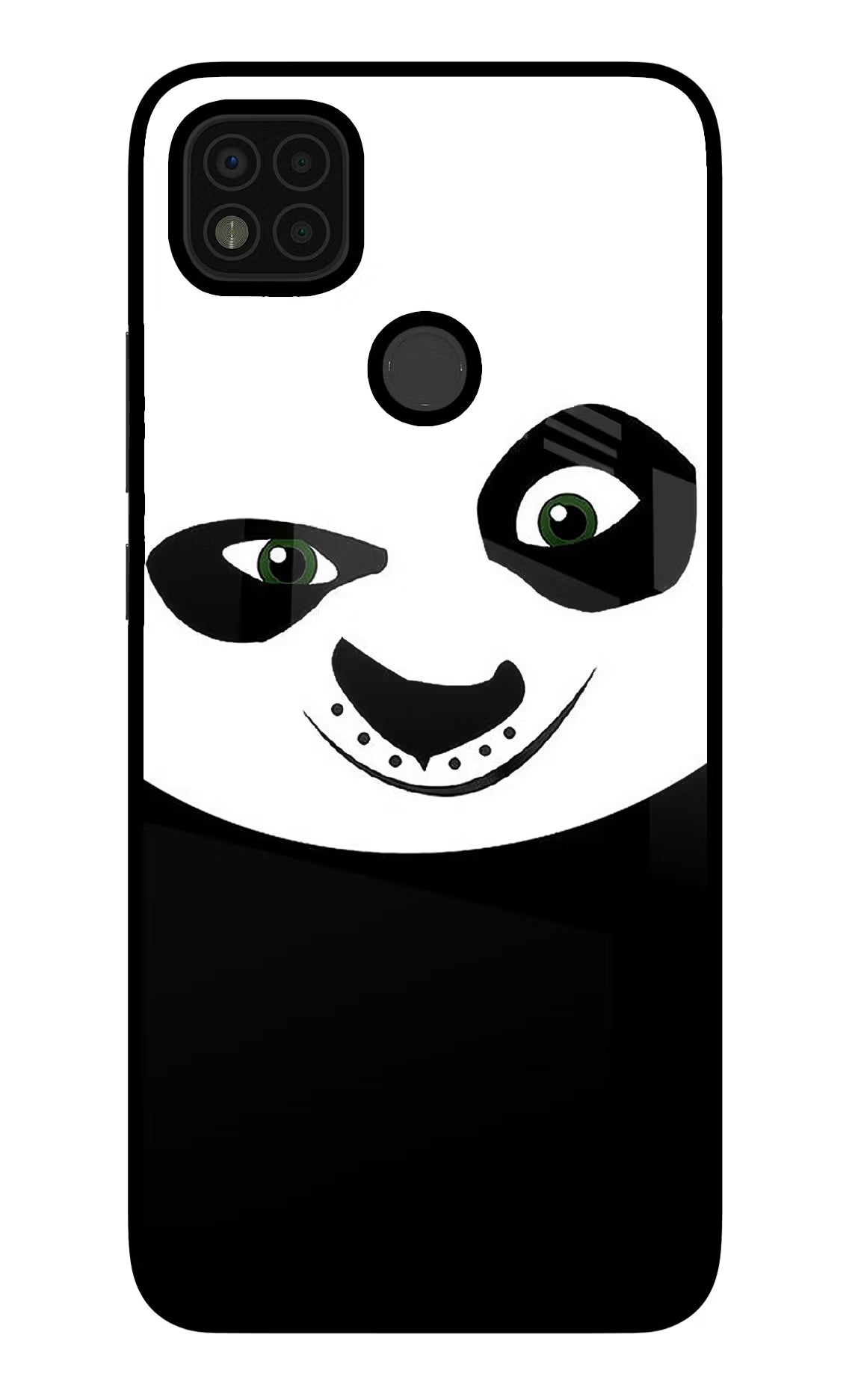 Panda Poco C31 Glass Case Back Cover by Casekaro