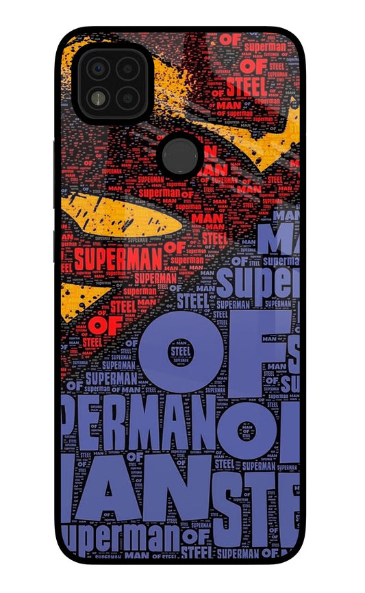 Superman Poco C31 Glass Case